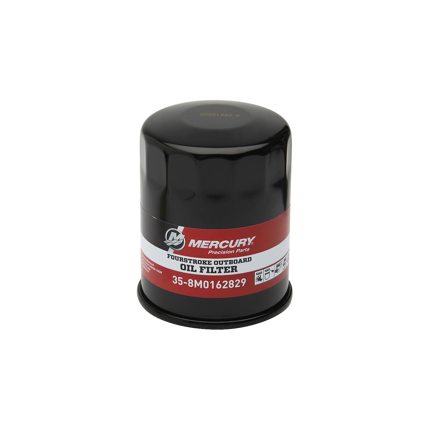 Mercury 8M0097854 100-Hour Maintenance Kit for 2.1L 75–115HP FourStroke Oil Filter