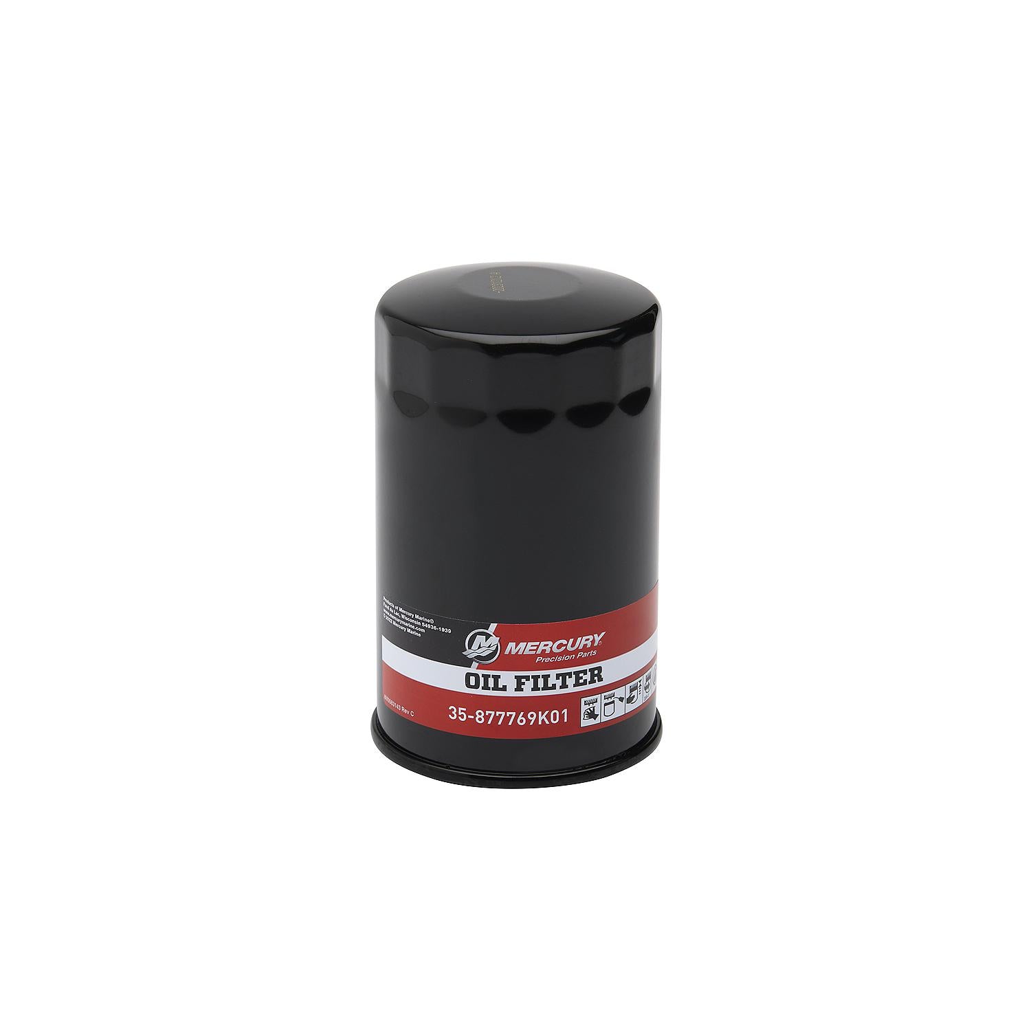 Mercury 100-hour maintenance kit for 200-300hp L6 Verado FourStroke outboards serial 2B144122 and below 8M0097858 Oil Filter