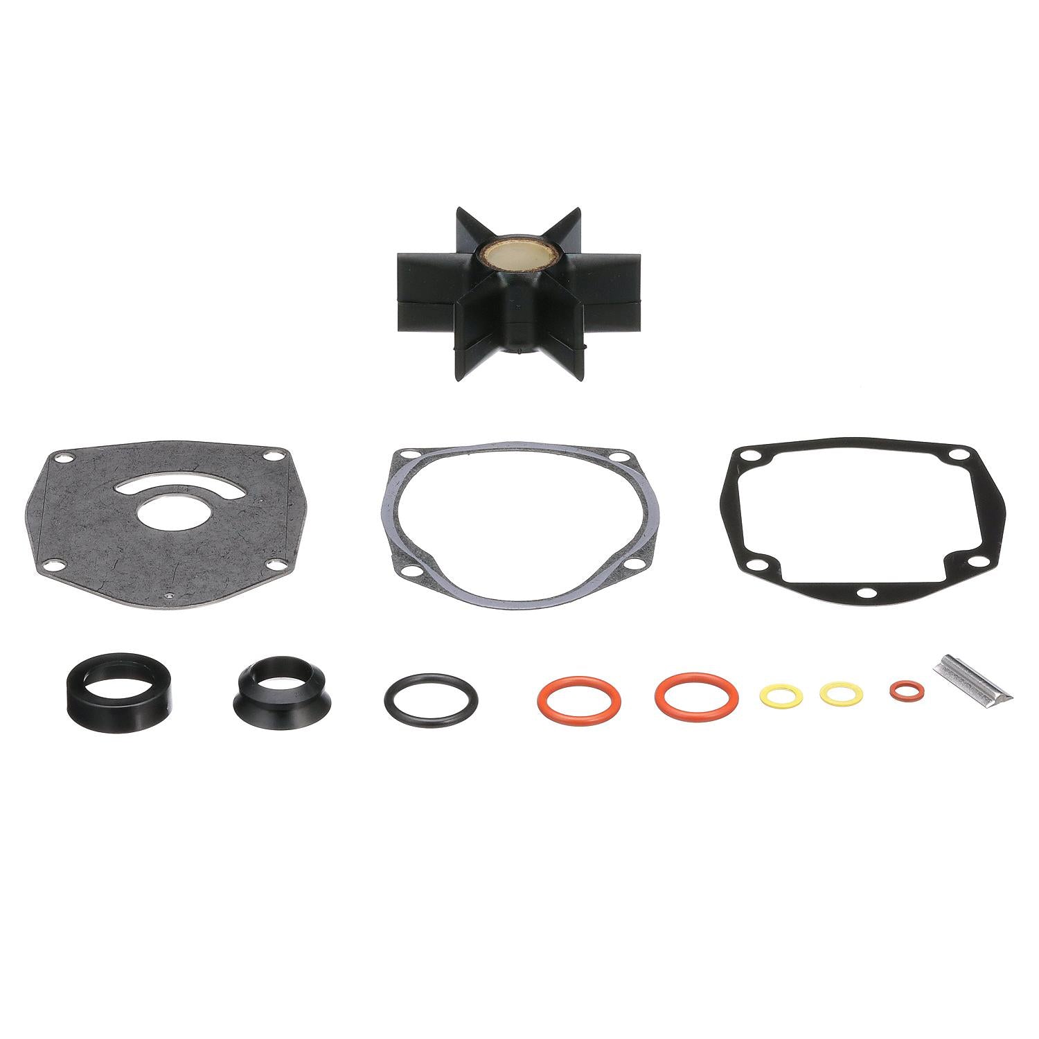 Mercury Precision 8M0100527 water pump repair kit for 40-150hp FourStroke Verado 2-stroke and Alpha One Gen II applications