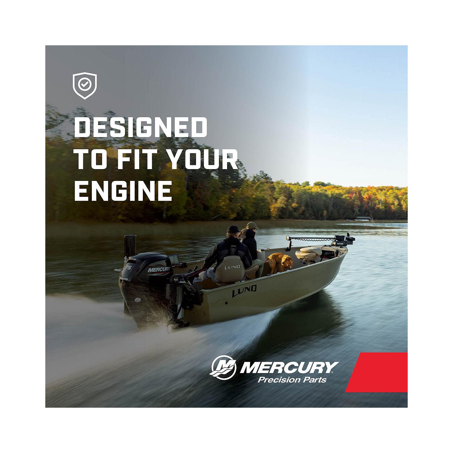 Mercury Precision 8M0100527 water pump repair kit for 40-150hp FourStroke Verado 2-stroke and Alpha One Gen II applications Designed To Fit