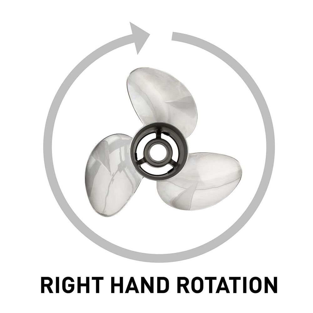 Quicksilver 8M0103517 Q3 propeller right-hand rotation