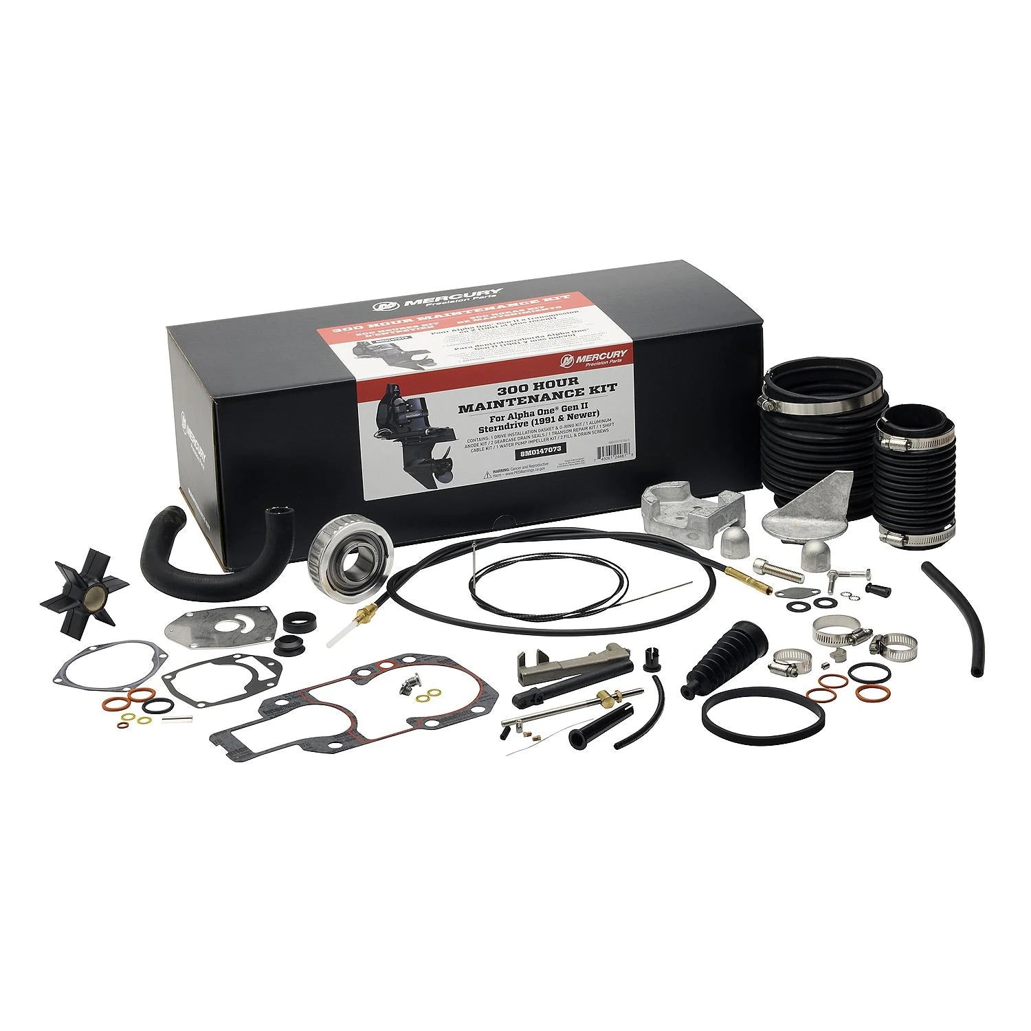 Mercury 8M0147073 300-Hour Maintenance Kit for MerCruiser Alpha One Gen II Sterndrives