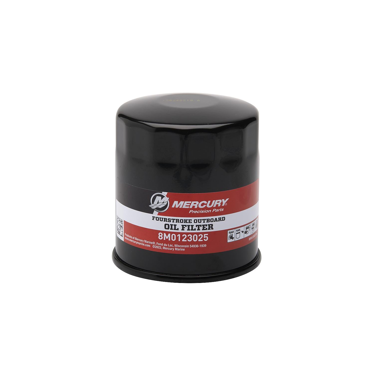 Mercury Precision Parts 300-hour maintenance kit for 4.6L V8 CMS outboards 8M0149931 Oil Filter