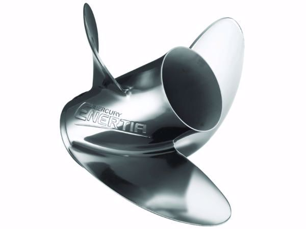 Mercury 8M0151233 Enertia 3-Blade Stainless Steel Propeller, 14.75" Diameter x 16" Pitch, Right Hand Rotation