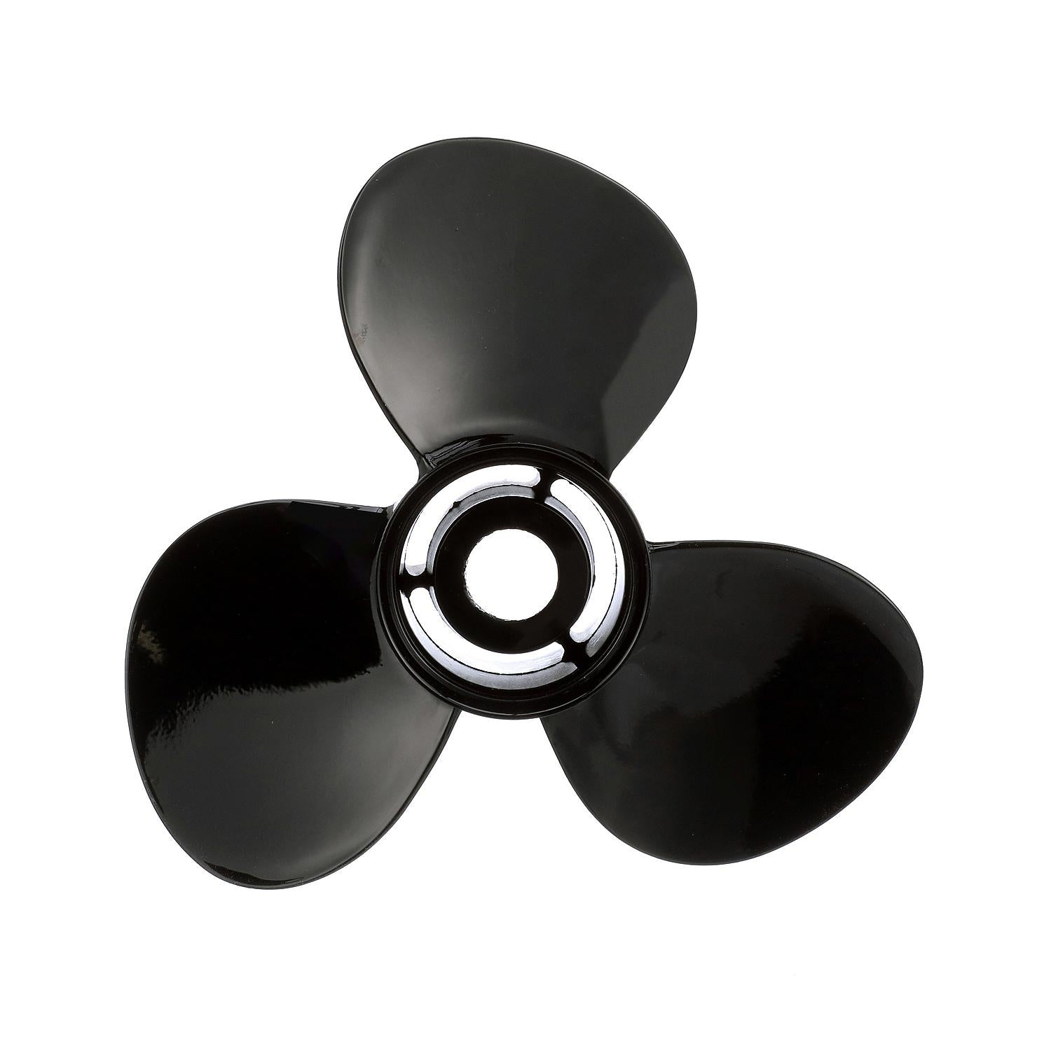 Mercury 8M0151356 Black Max XC 14x11 RH 3 blade aluminum propeller with Flo-Torq SSR hub kit