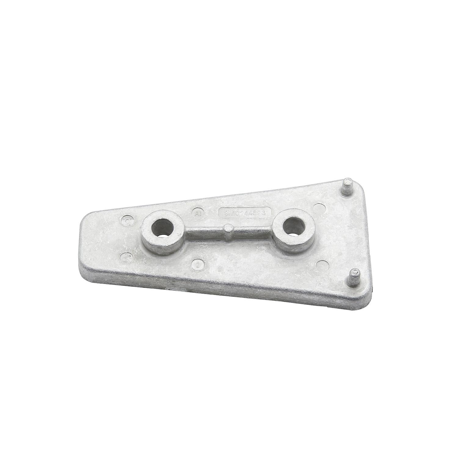 Mercury 8M0177453 aluminum gearcase anode for 7.6L V12 600HP Verado and 500HP SeaPro outboards Alt