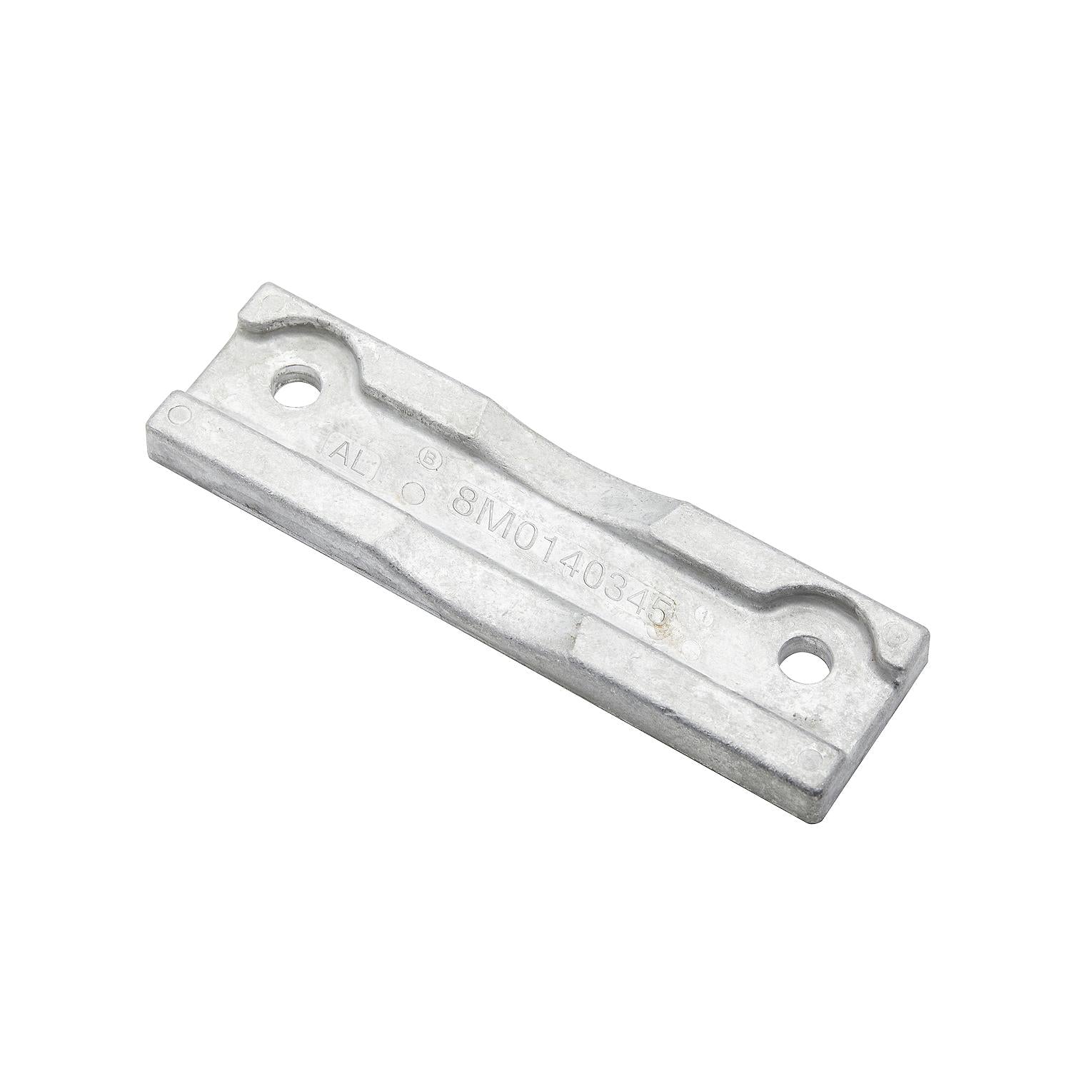 Mercury 8M0177560 aluminum transom bracket anode for 7.6L V12 600HP Verado and 500HP SeaPro outboards Alt 2