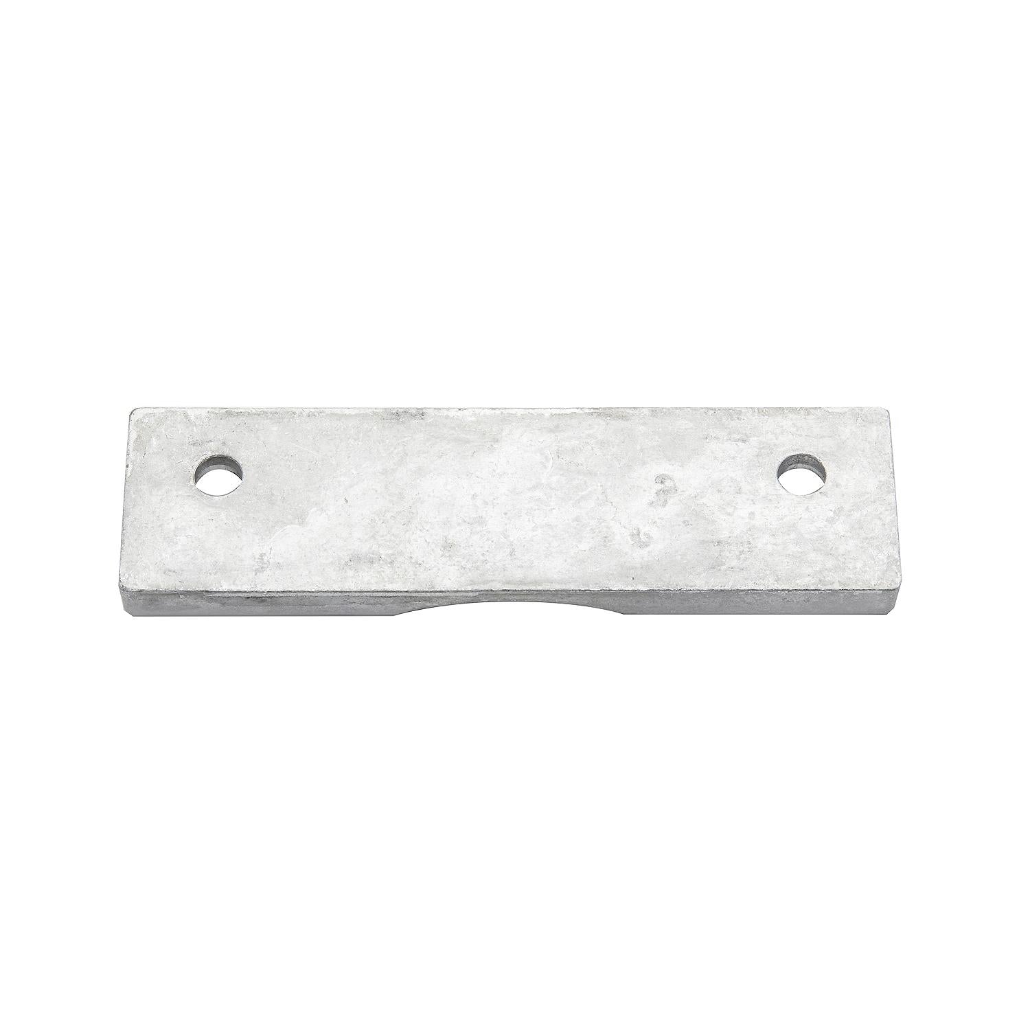 Mercury 8M0177560 aluminum transom bracket anode for 7.6L V12 600HP Verado and 500HP SeaPro outboards Bottom
