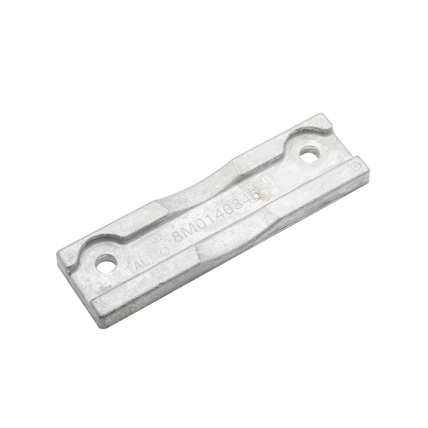 Mercury 8M0177560 aluminum transom bracket anode for 7.6L V12 600HP Verado and 500HP SeaPro outboards Alt