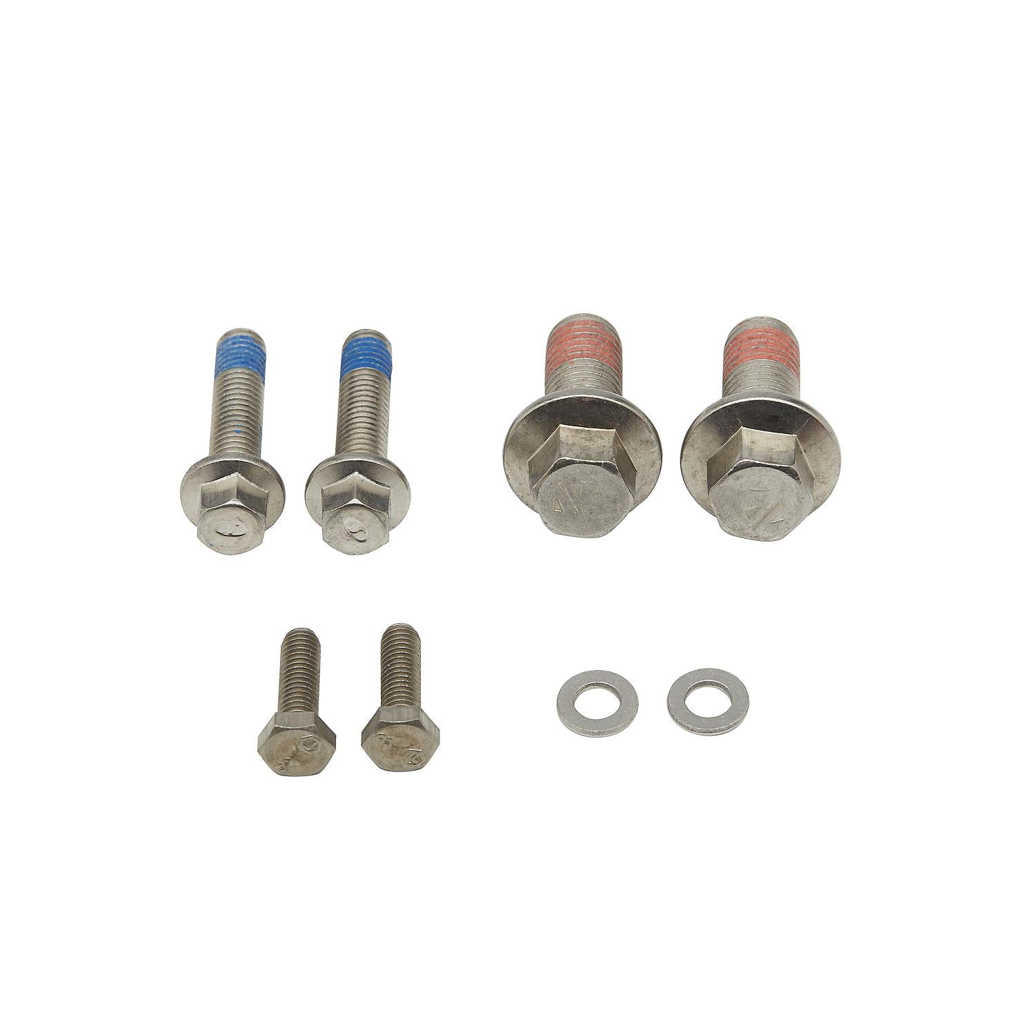 Mercury 8M0179981 aluminum anode kit for 7.6L V12 600HP Verado and 500HP SeaPro outboards Bolts