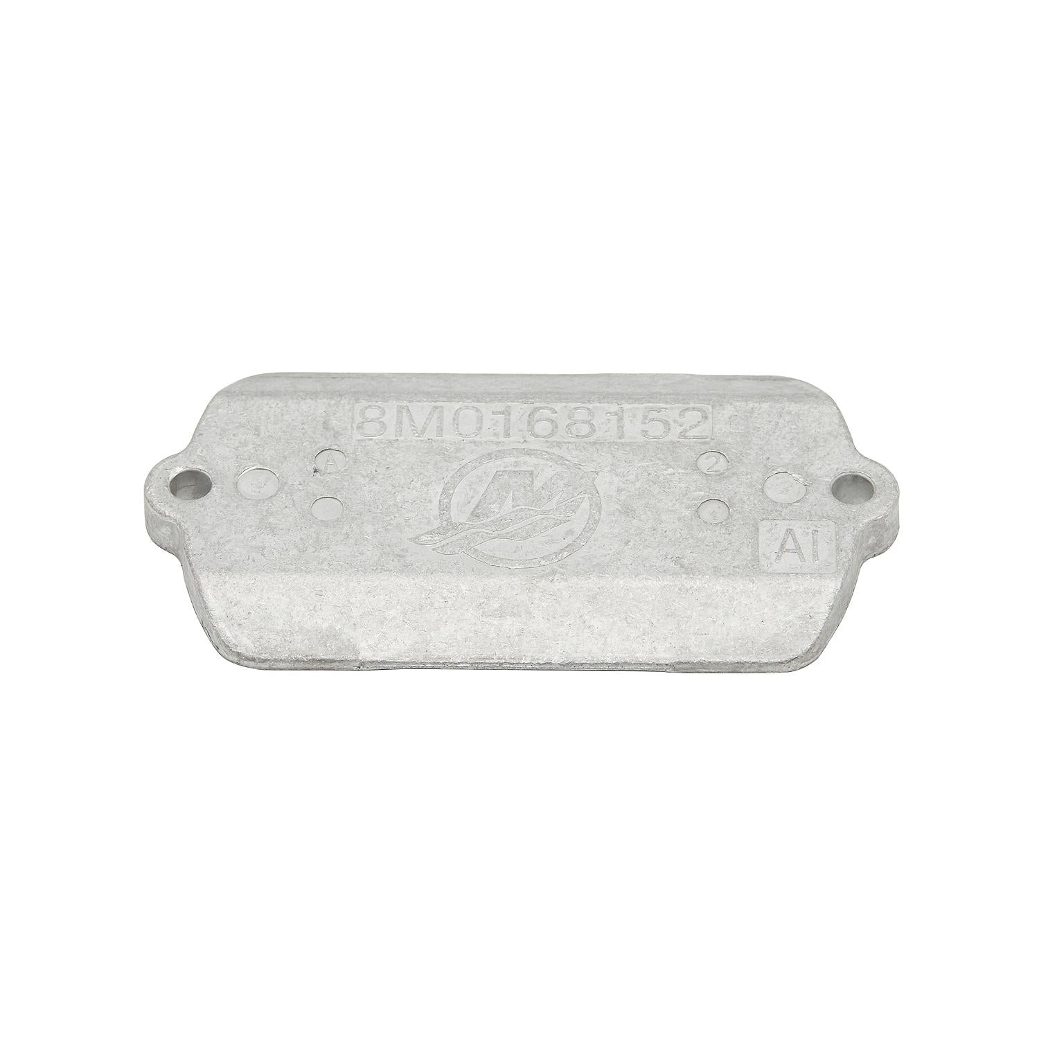Mercury 8M0179981 aluminum anode kit for 7.6L V12 600HP Verado and 500HP SeaPro outboards Top
