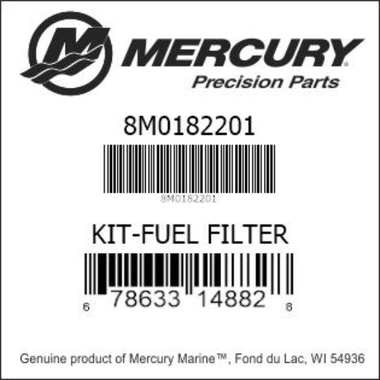 Mercury 8M0182201 Fuel Filter - Boat Mounted - 350-400hp 5.7L V10 FourStroke