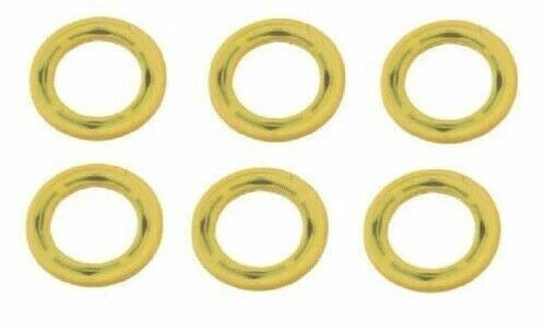 Quicksilver Drain Plug Gasket Yellow - 6 Pack 8M0204693