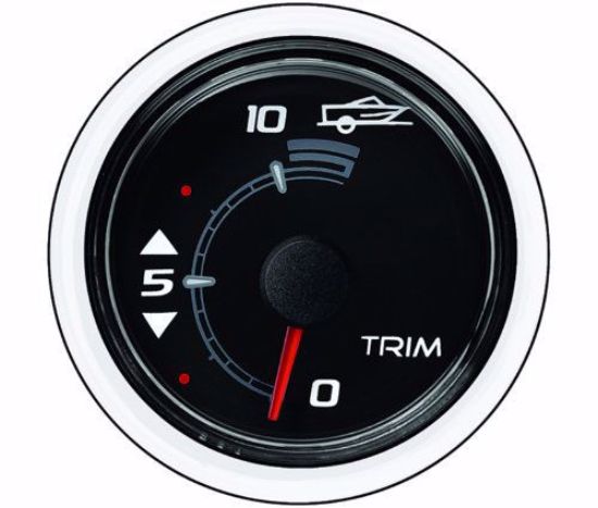 Mercury 8M0206585 SmartCraft SC100 black trim gauge 2-1/8 inch 52mm