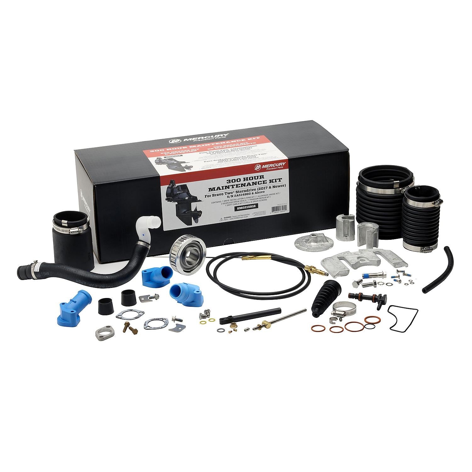 Mercury Precision 8M0215916 MerCruiser Bravo Two 300 Hour Maintenance Kit