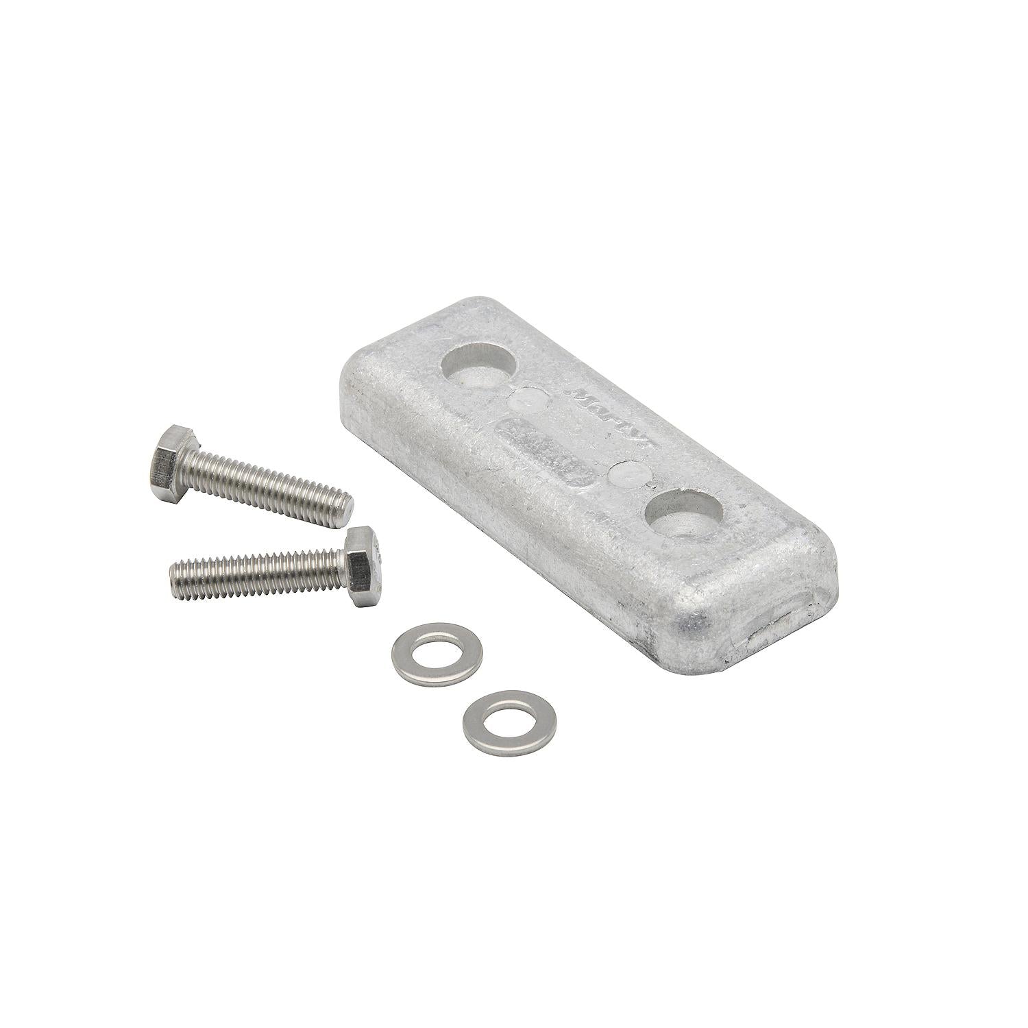 Mercury 8M0218220 aluminum anode kit with bolts and washers