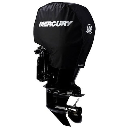 Mercury 8M0221491 black Tow N Stow outboard cover for 75-115hp FourStroke engines