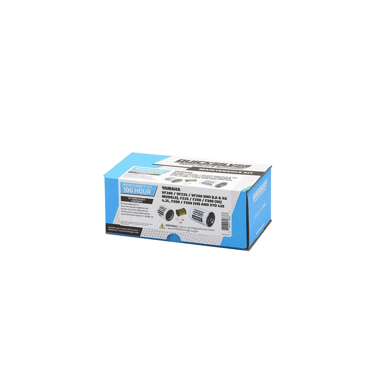 Quicksilver 8M0224553 maintenance kit packaging
