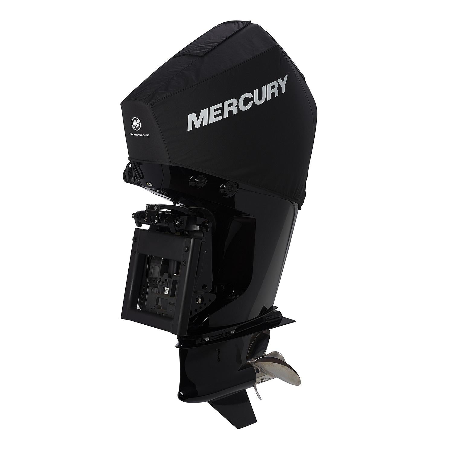 Mercury 8M0228512 vented splash cover — 225 HP V6 FourStroke Front