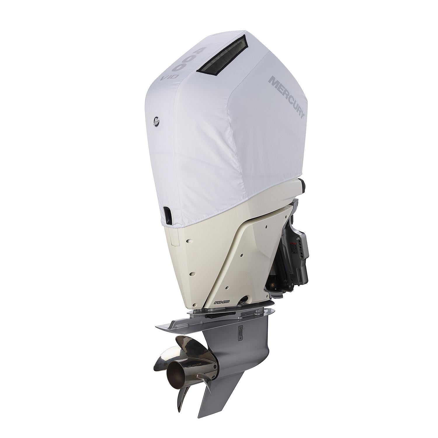 Mercury Vented Splash Cover V10 400hp White (8M0228527)