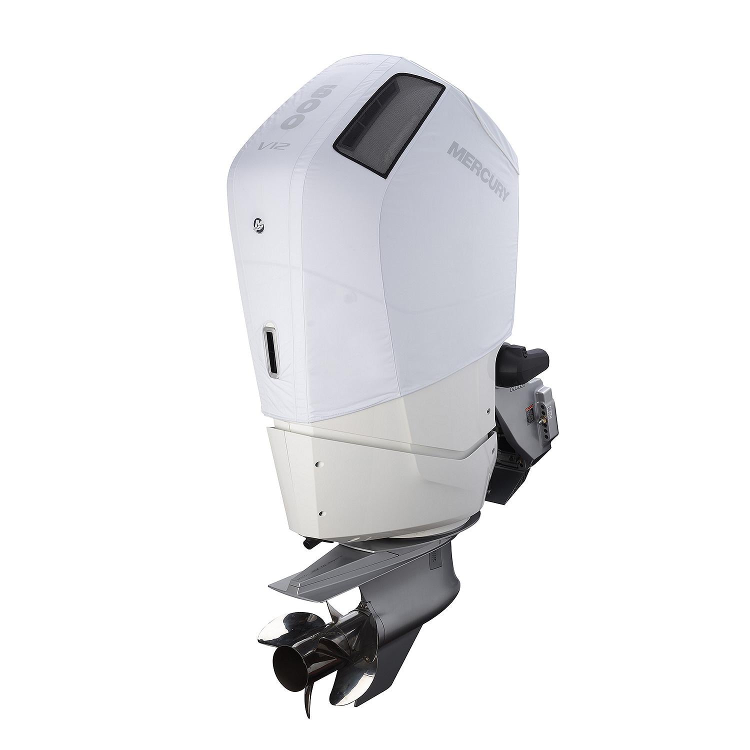 Mercury Vented Splash Cover V12 600hp White (8M0228529)