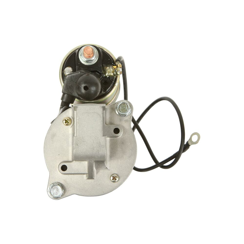 Quicksilver 8M6007424 starter motor mounting and pinion view