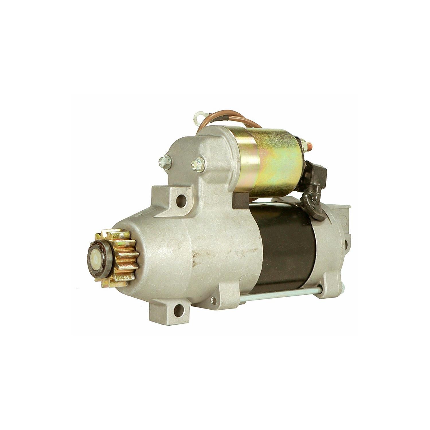 Quicksilver 8M6014124 Yamaha outboard starter motor opposite side view