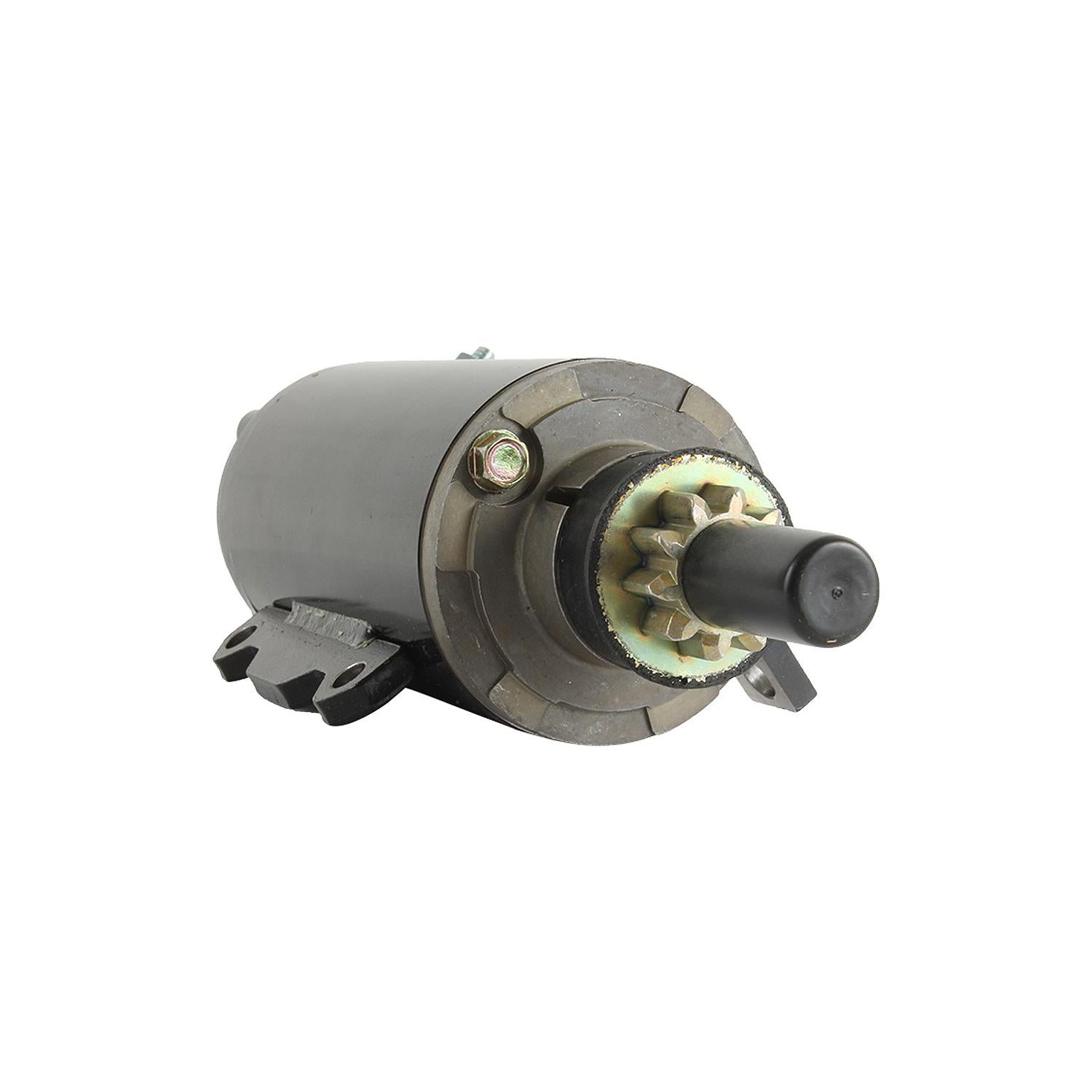 Quicksilver 8M6014129 12 volt marine engine starter for select OMC 85 to 140 horsepower engines 10 tooth CCW left front