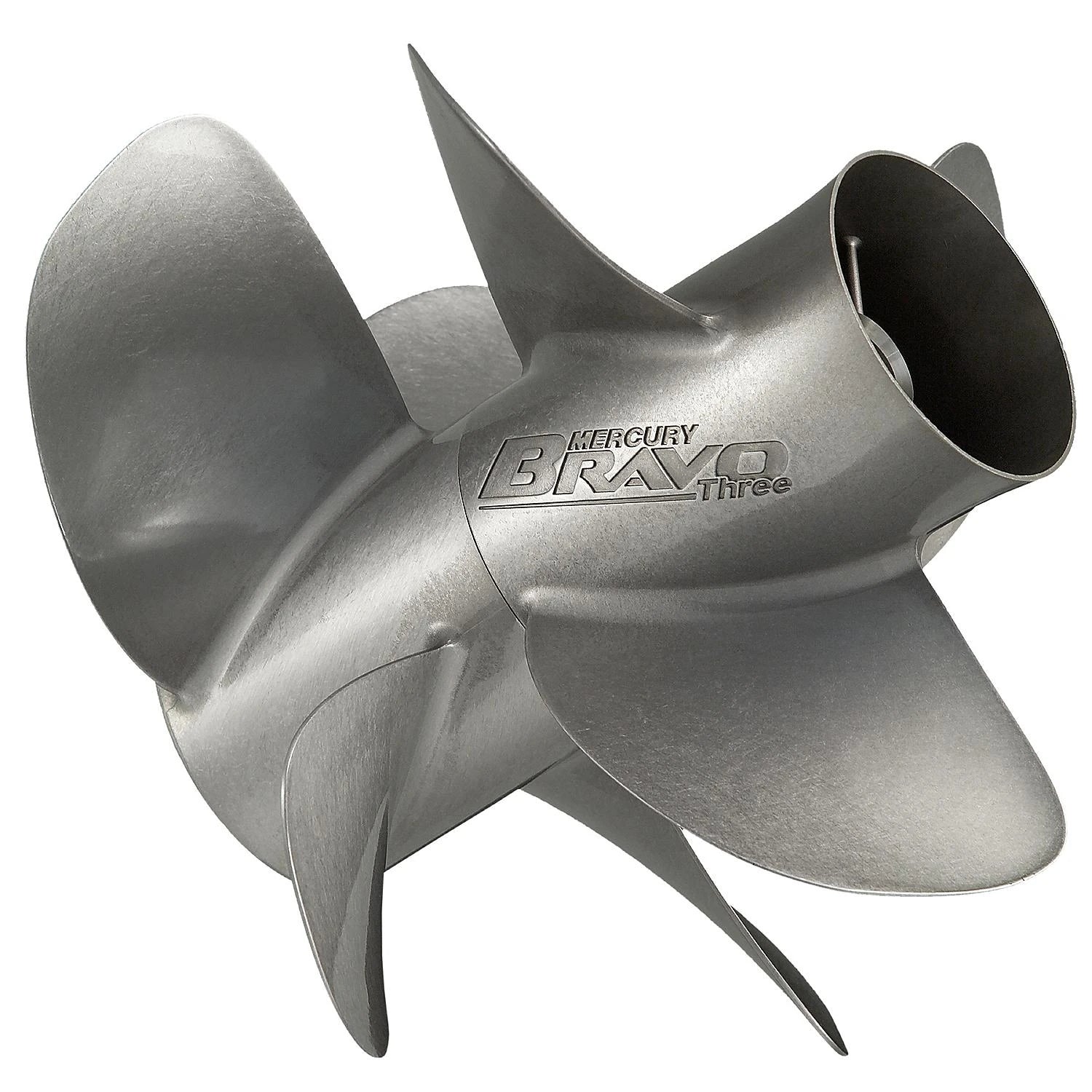 Mercury 8M8022410 Bravo Three Rear 3-Blade 14.3x22.5 RH Stainless Steel Propeller