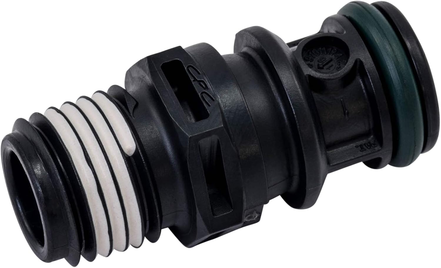 Attwood 93806EUS7 OMC Johnson Evinrude fuel line kit 3/8 inch by 6 foot with primer bulb and fuel connectors tank fitting