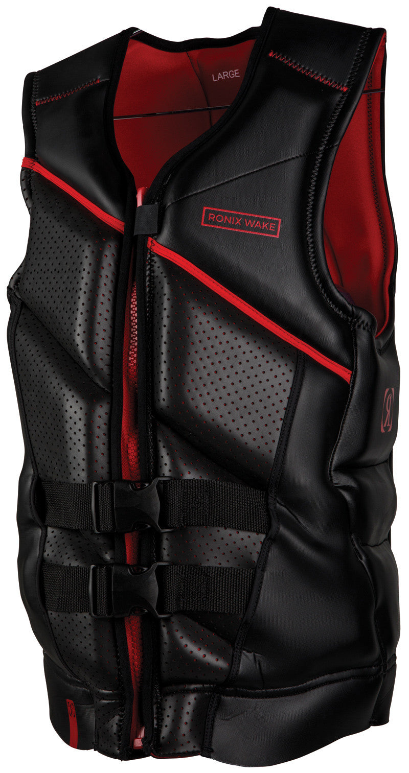 Ronix Darkside Capella 2.0 - CGA Life Vest - Air Foam - Black / Red