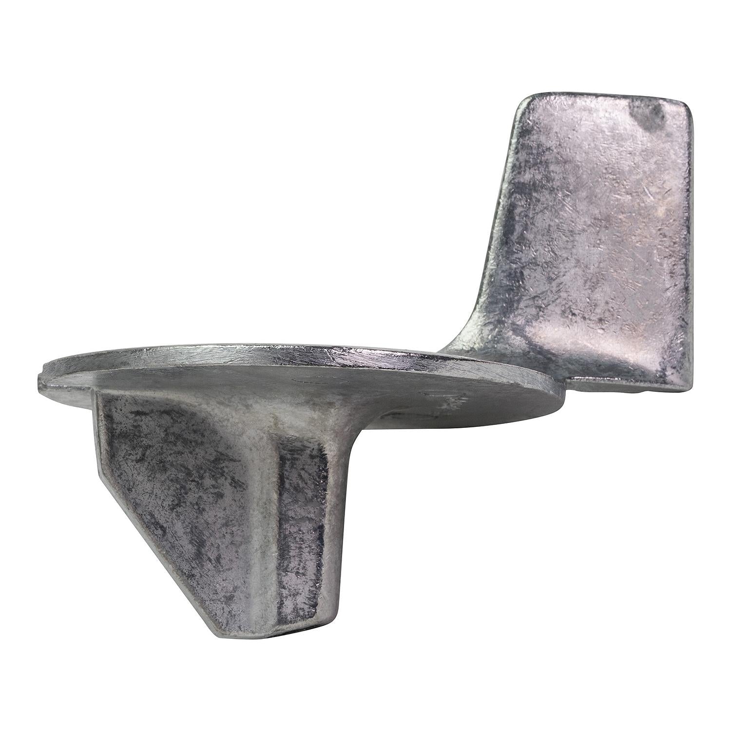 Mercury 98432T6 zinc trim tab anode plate side product view