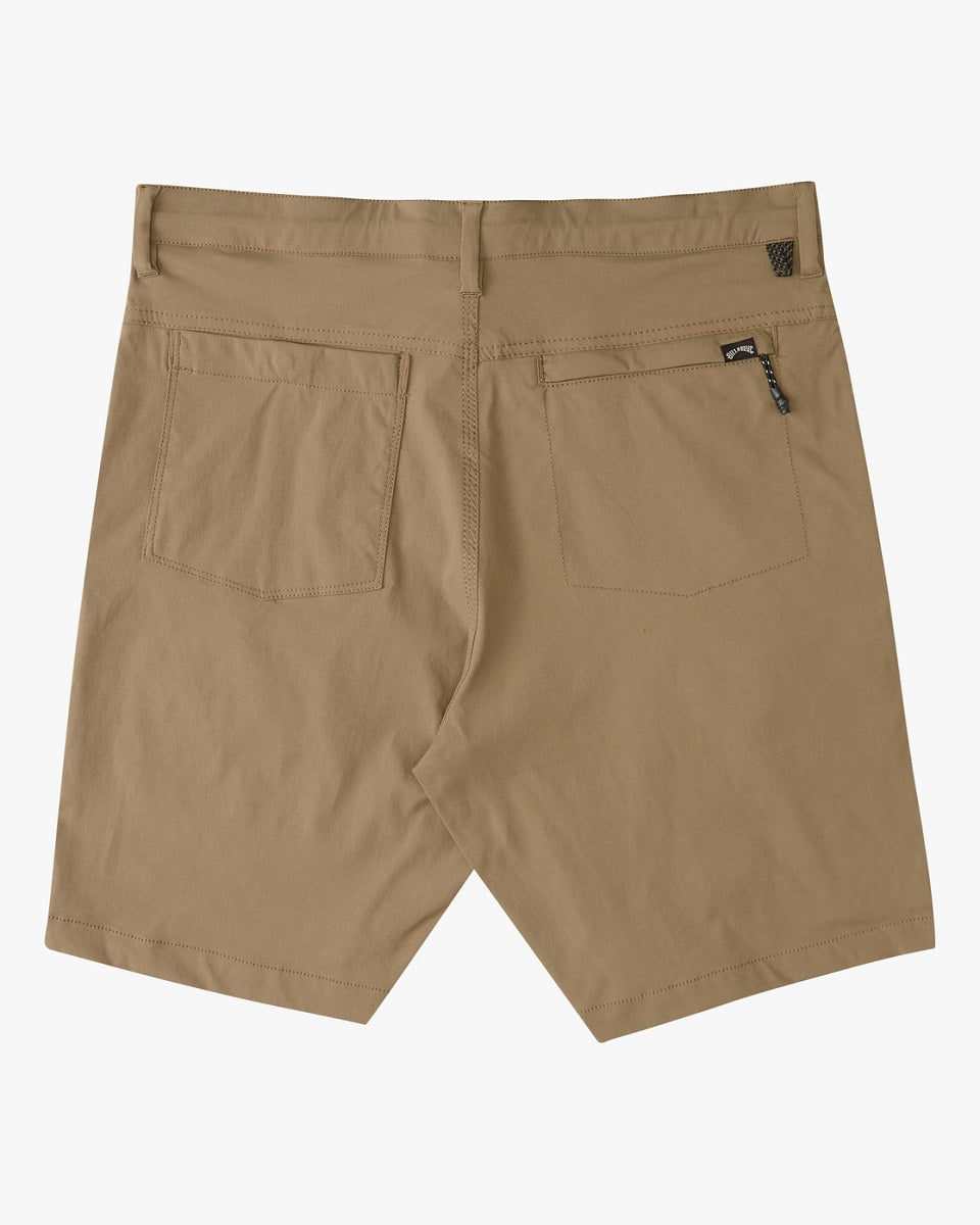 A/Div Surftrek Plus Shorts 19" Walnut
