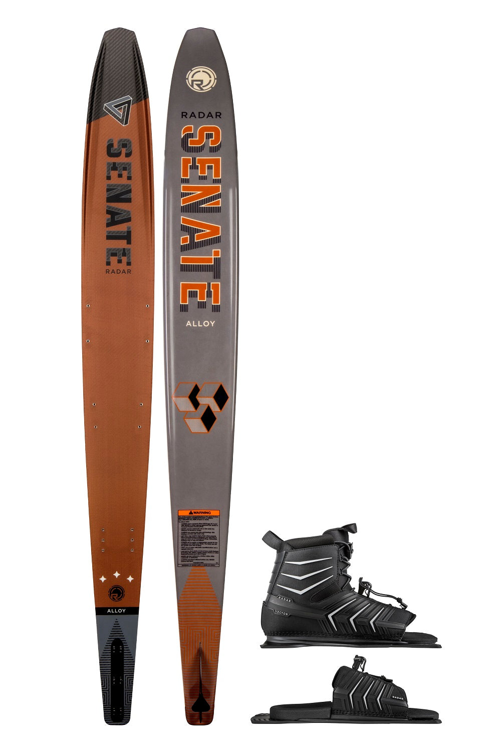 Radar Alloy Senate Waterski w/ Vector Boot & Vector ARTP