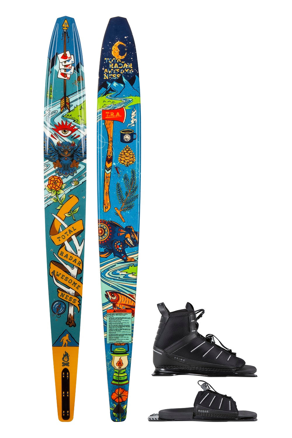 Radar Boy's TRA Waterski w/ Prime Boot & ARTP