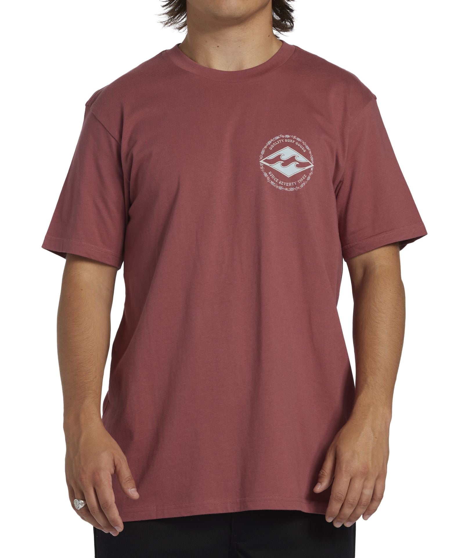 Billabong Rotor Diamond Short Sleeve T-Shirt Red