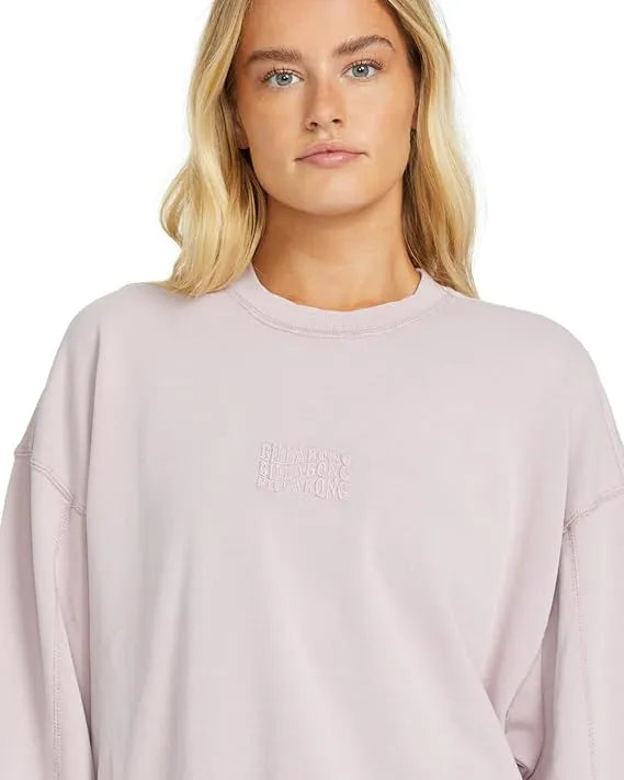 Billabong Women’s So Typical Kendal Crew Closeup