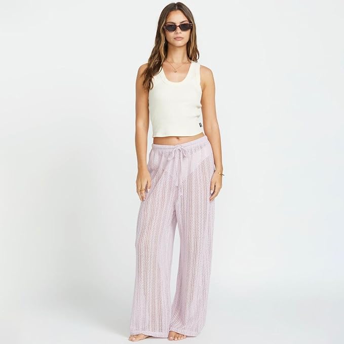 Billabong Women’s Rerun Knit Tank – Whitecap Knit Scoop Neck Tank Distance