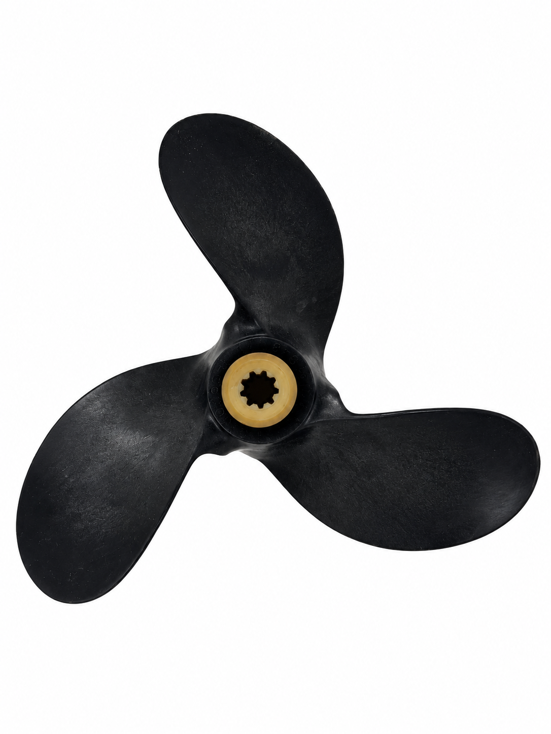 front of Mercury FP430 Black Max Plastic Propeller 8 x 8.25 RH
