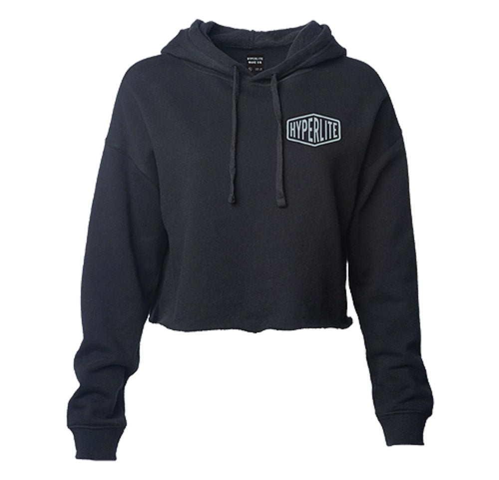 Hyperlite Chop Shop Crop Sweatshirt Black