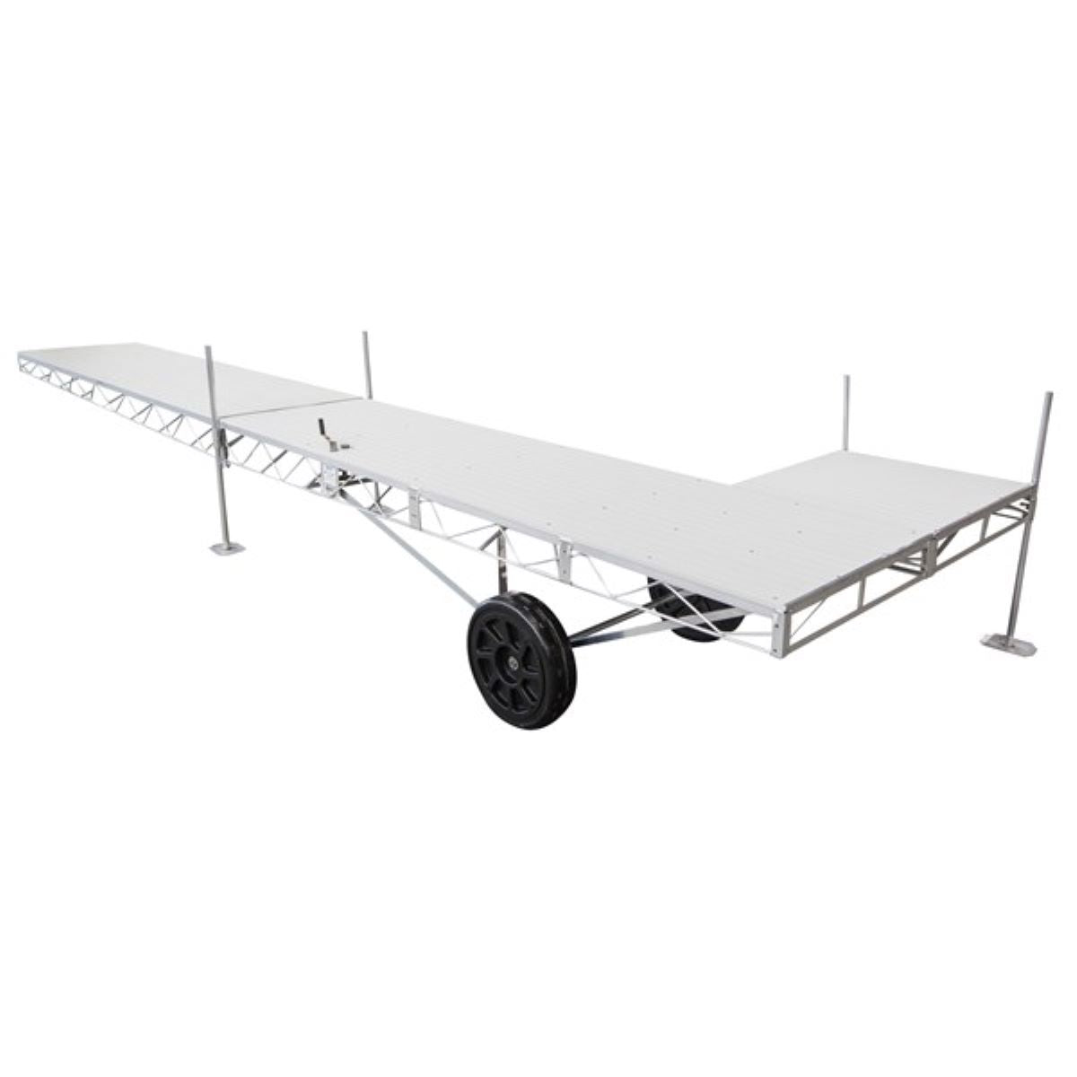 Hewitt Aluminum Roll-A-Dock /w Aluminum Decking