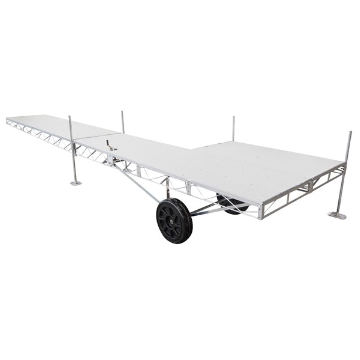 Hewitt Aluminum Roll-A-Dock /w Aluminum Decking