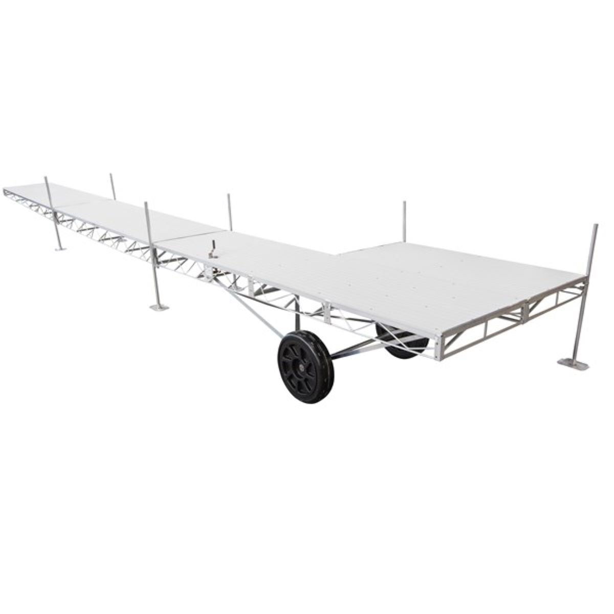Hewitt Aluminum Roll-A-Dock /w Aluminum Decking