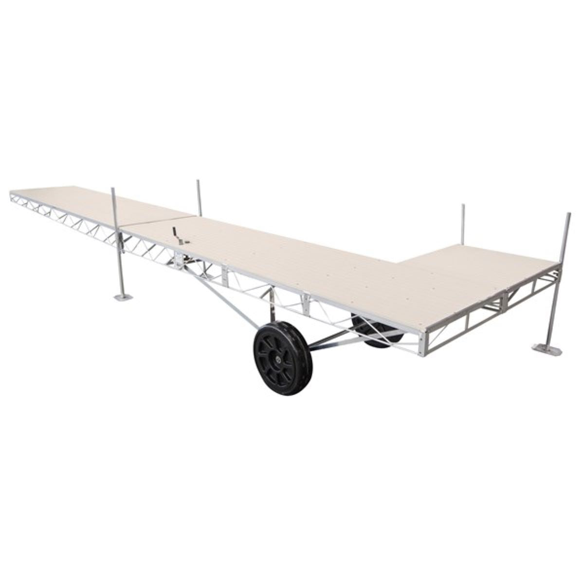 Hewitt Aluminum Roll-A-Dock /w Aluminum Decking