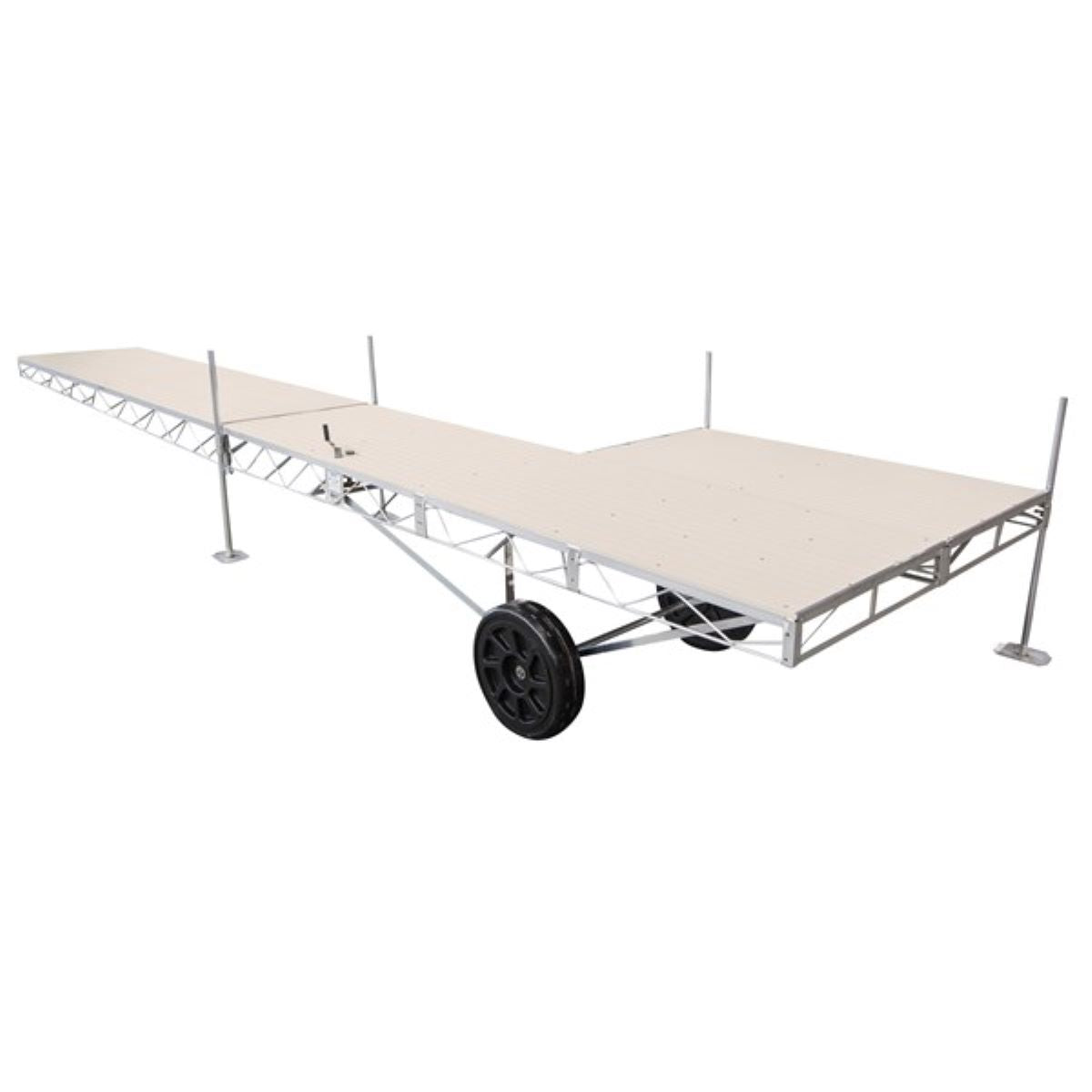 Hewitt Aluminum Roll-A-Dock /w Aluminum Decking