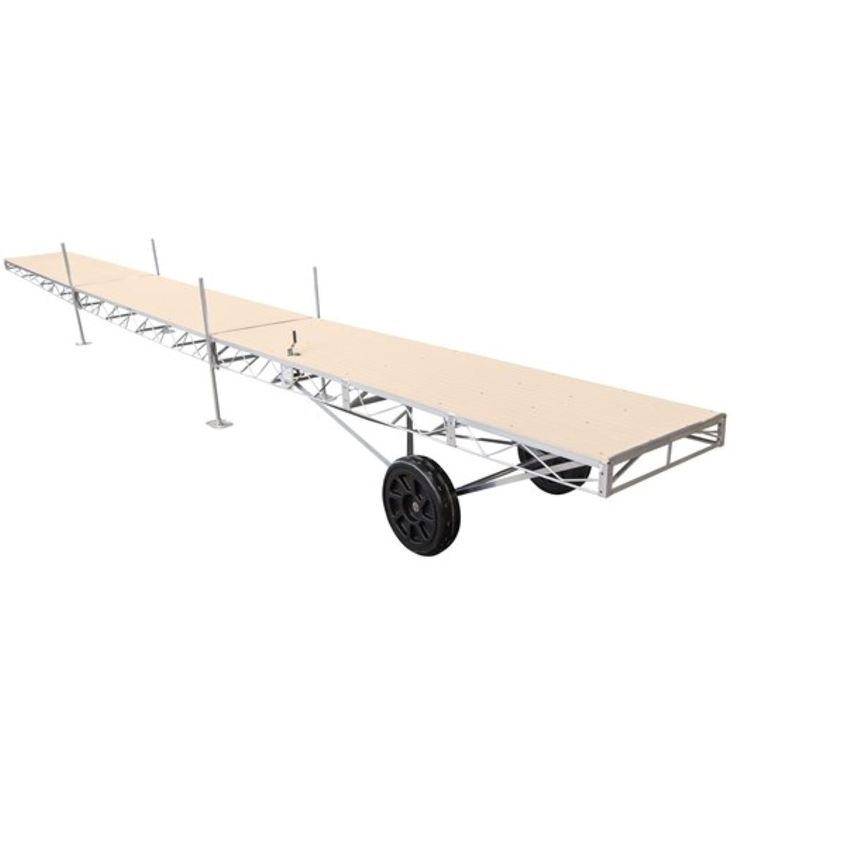 Hewitt Aluminum Roll-A-Dock /w Aluminum Decking