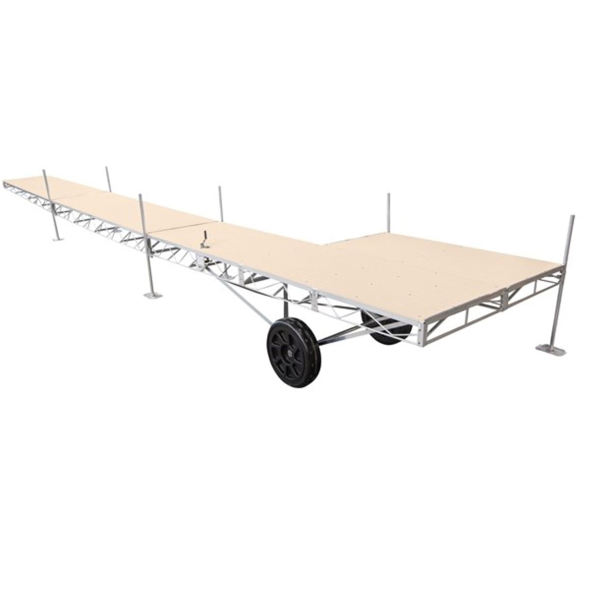 Hewitt Aluminum Roll-A-Dock /w Aluminum Decking