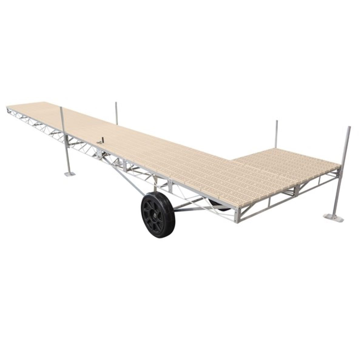 Hewitt Aluminum Roll-A-Dock /w ThruFlow Decking