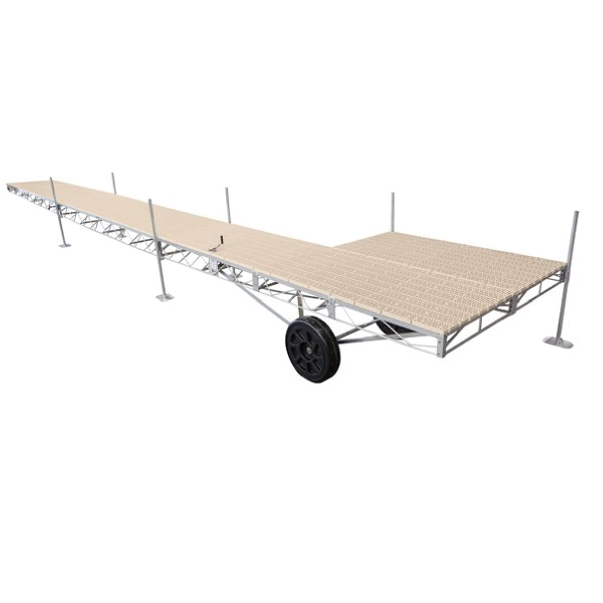 Hewitt Aluminum Roll-A-Dock /w ThruFlow Decking