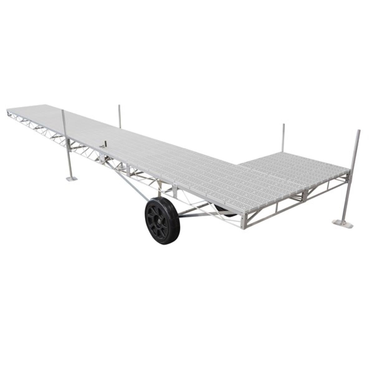 Hewitt Aluminum Roll-A-Dock /w ThruFlow Decking